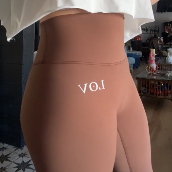 Brown LOV athletic pants - Picture 3 of 5